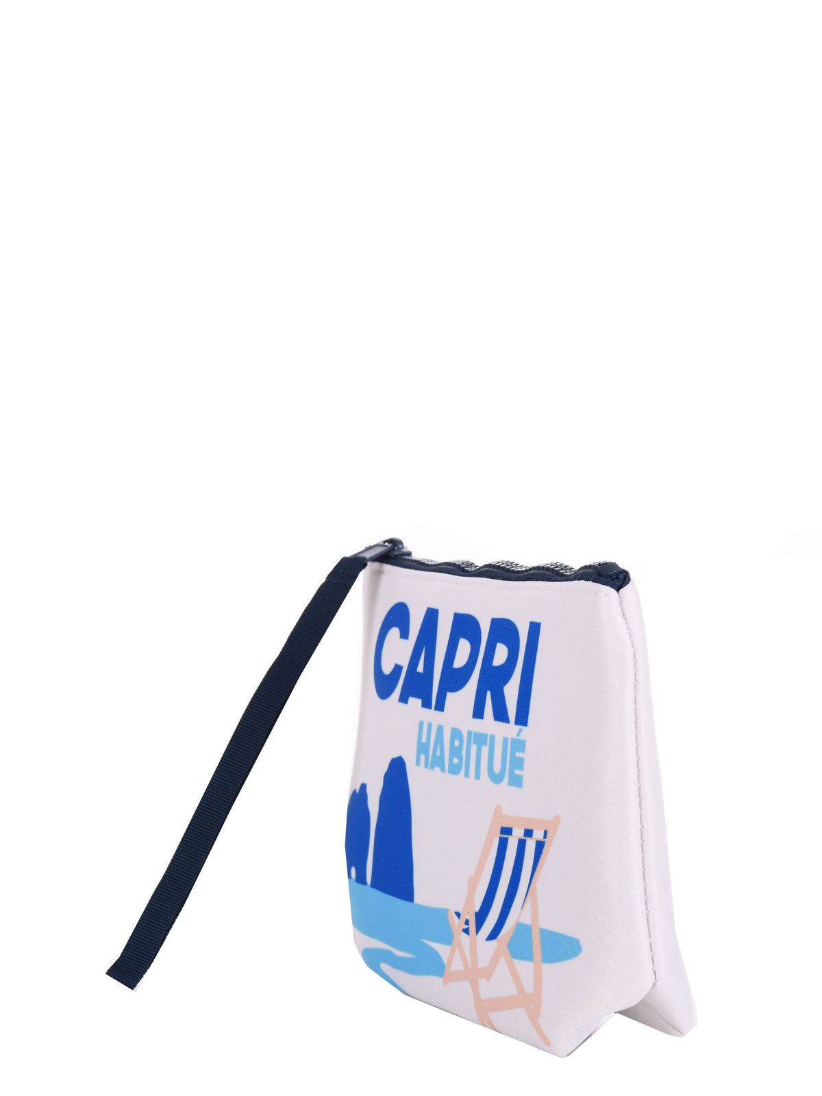 MC2 SAINT BARTH Pouch ALIN001 02291L White/blue
