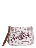 MC2 SAINT BARTH Pouch ALIN001 03131L White/brown