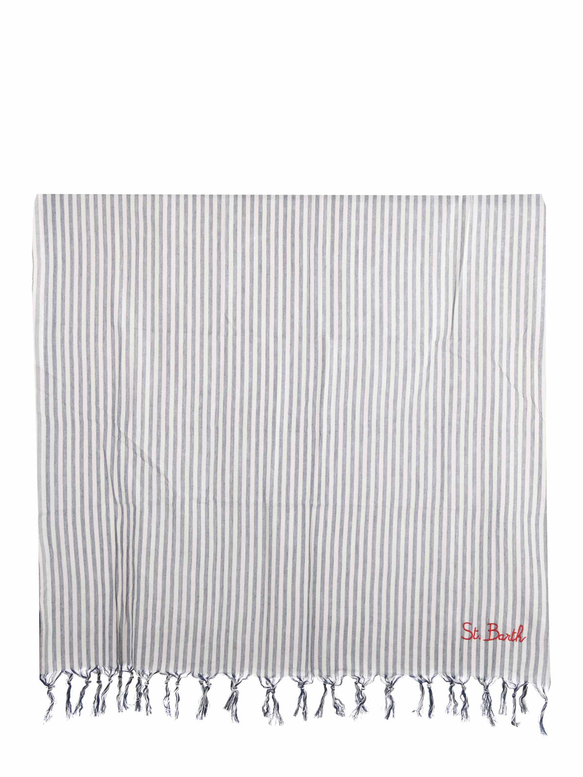 MC2 SAINT BARTH Beach towels FOUL002 02766L Green/ecru