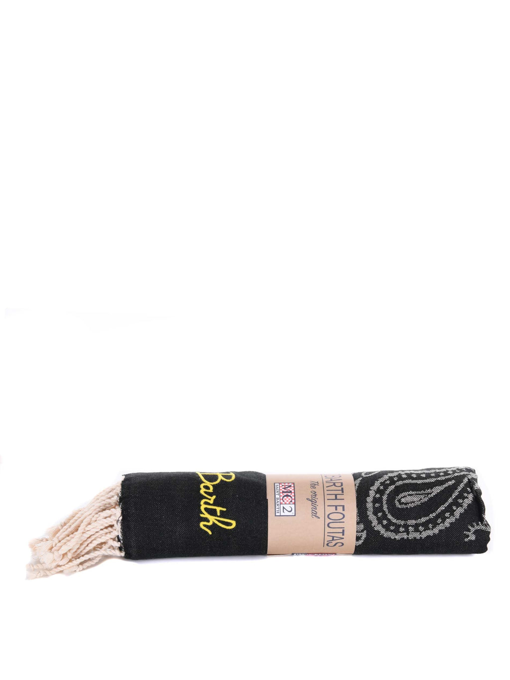 MC2 SAINT BARTH Beach towels FOUT009 07659L Black