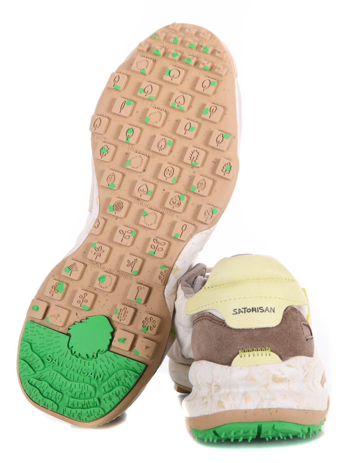 SATORISAN Sneakers CHACRONA CHANTILLY-CREAM Ecru/brown