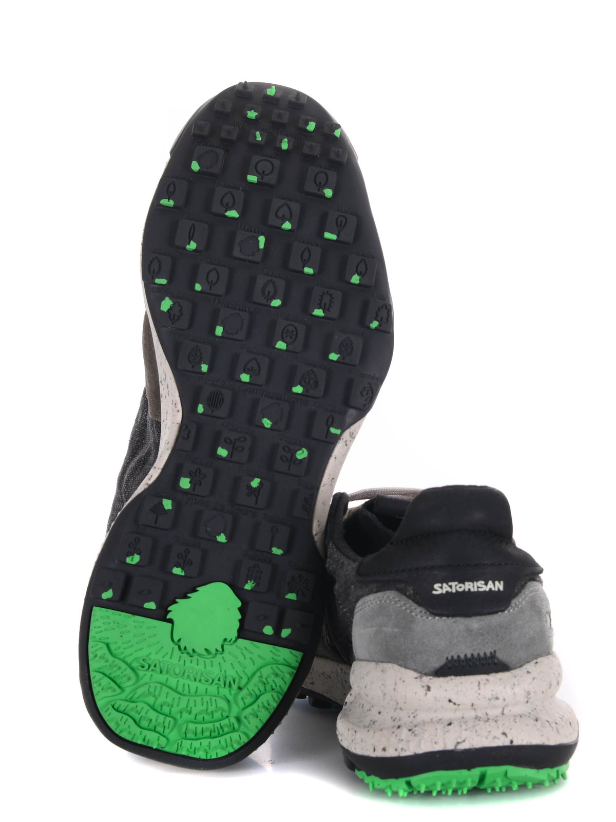 SATORISAN Sneakers CHACRONA FUMOBLACK Grey/Black