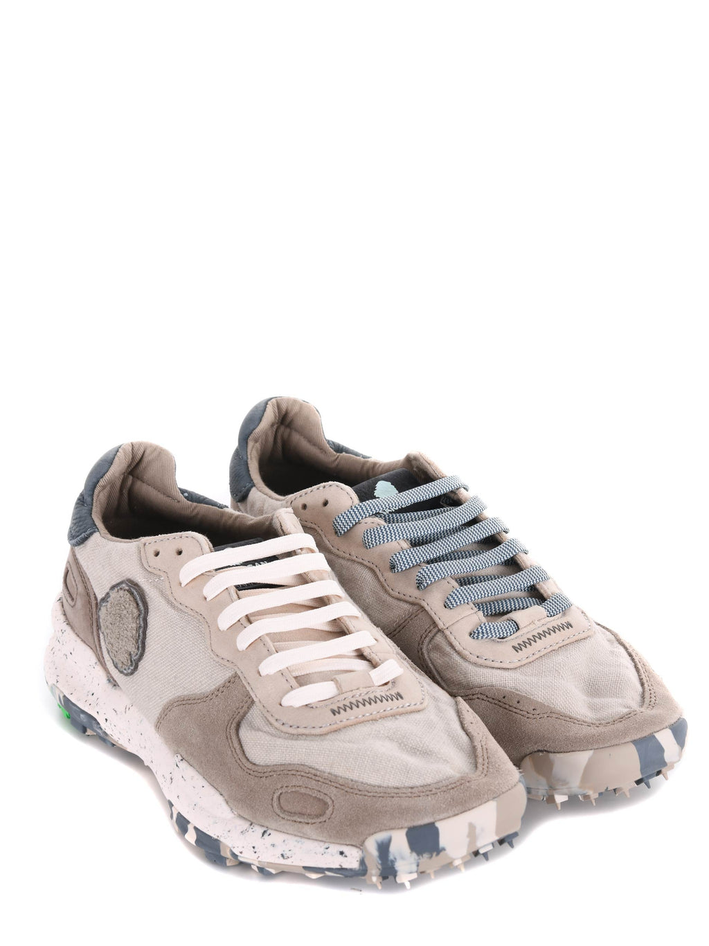 SATORISAN Sneakers CHACRONA LIGHTGREY Taupe/green