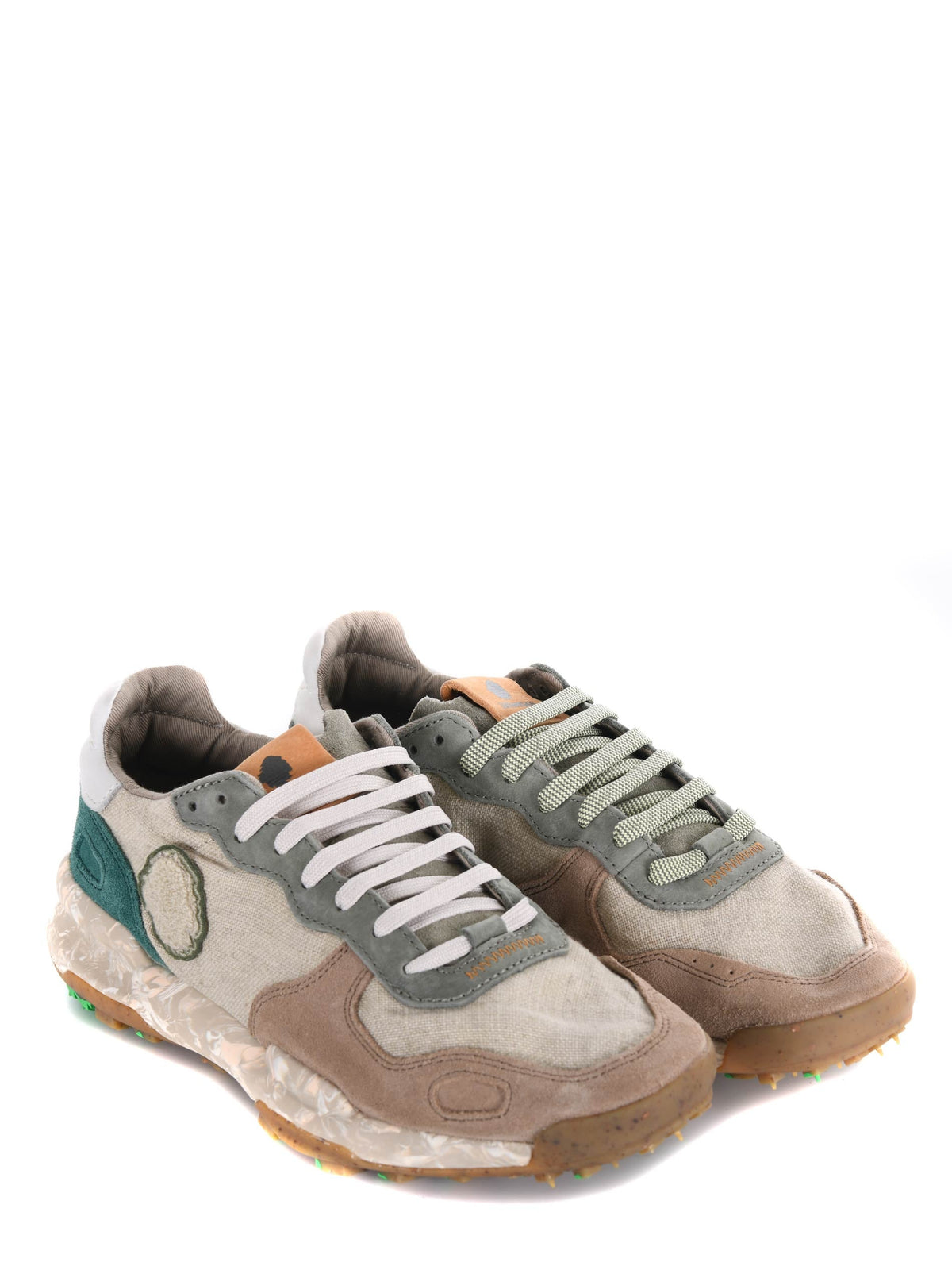 SATORISAN Sneakers CHACRONA URBANITE-GREEN Beige/Green