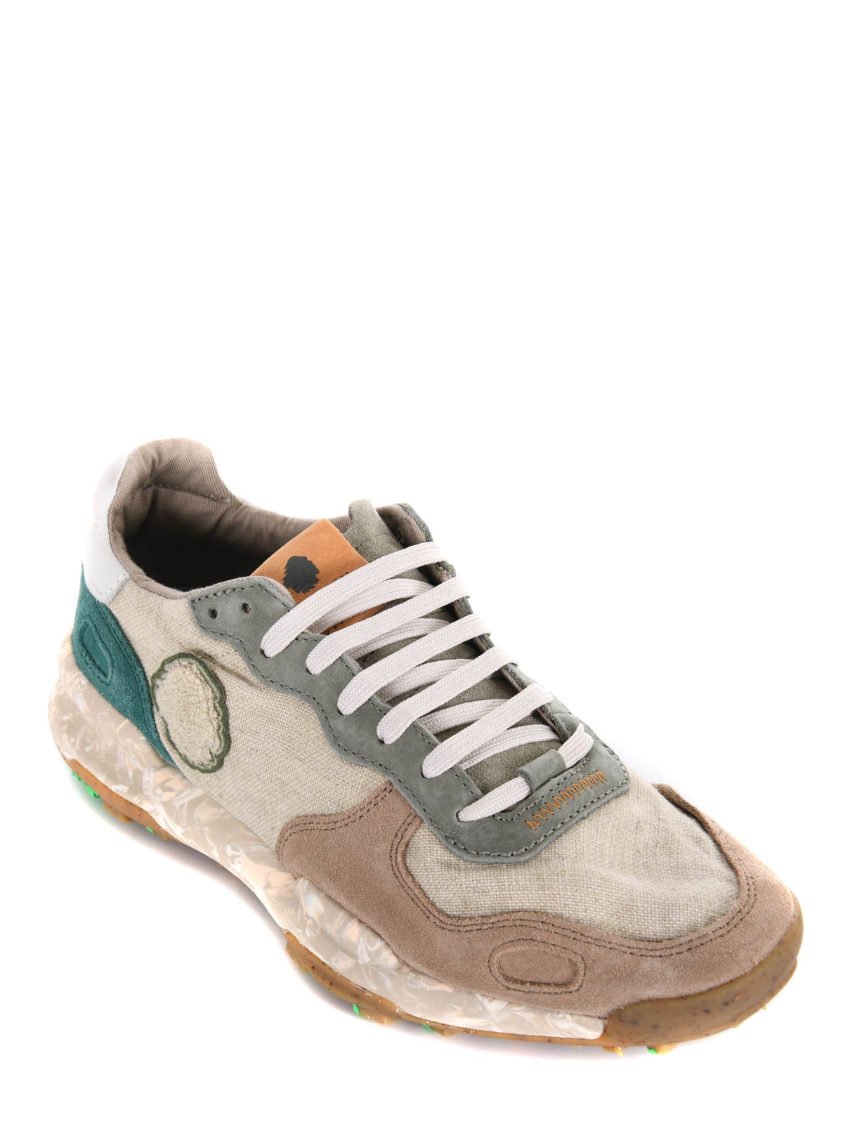 SATORISAN Sneakers CHACRONA URBANITE-GREEN Beige/Green