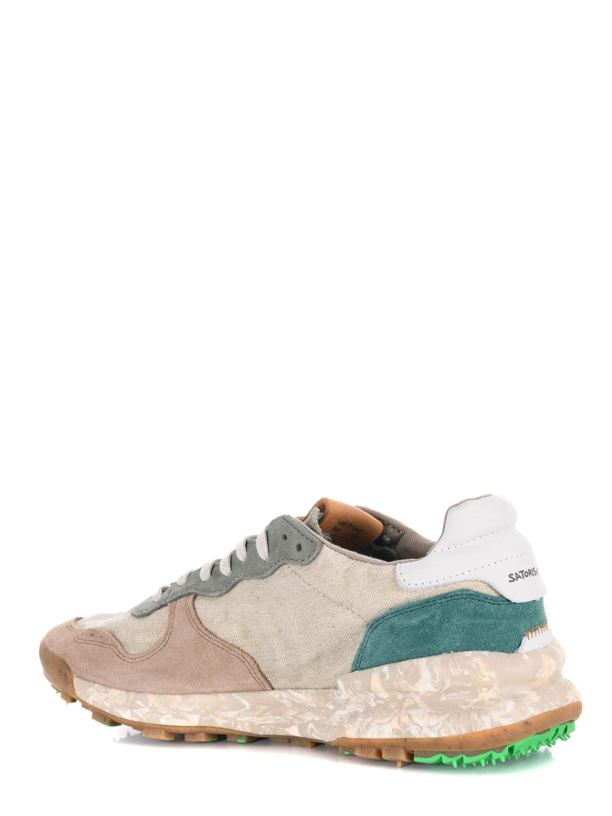 SATORISAN Sneakers CHACRONA URBANITE-GREEN Beige/Green