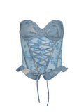 ANDERSSON BELL Bustier ATB1307W BLUE Celeste