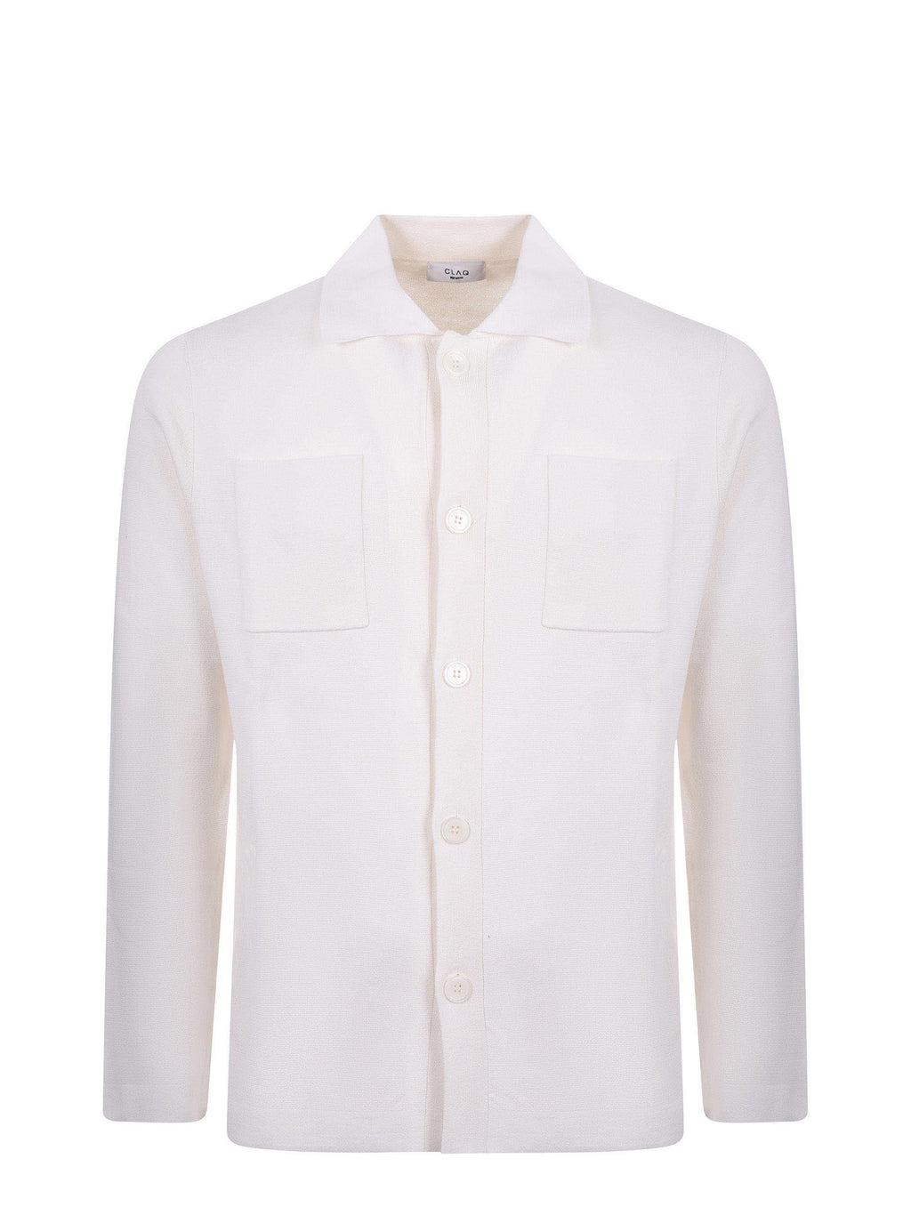 CLAQ Shirts 0004 WHITE White