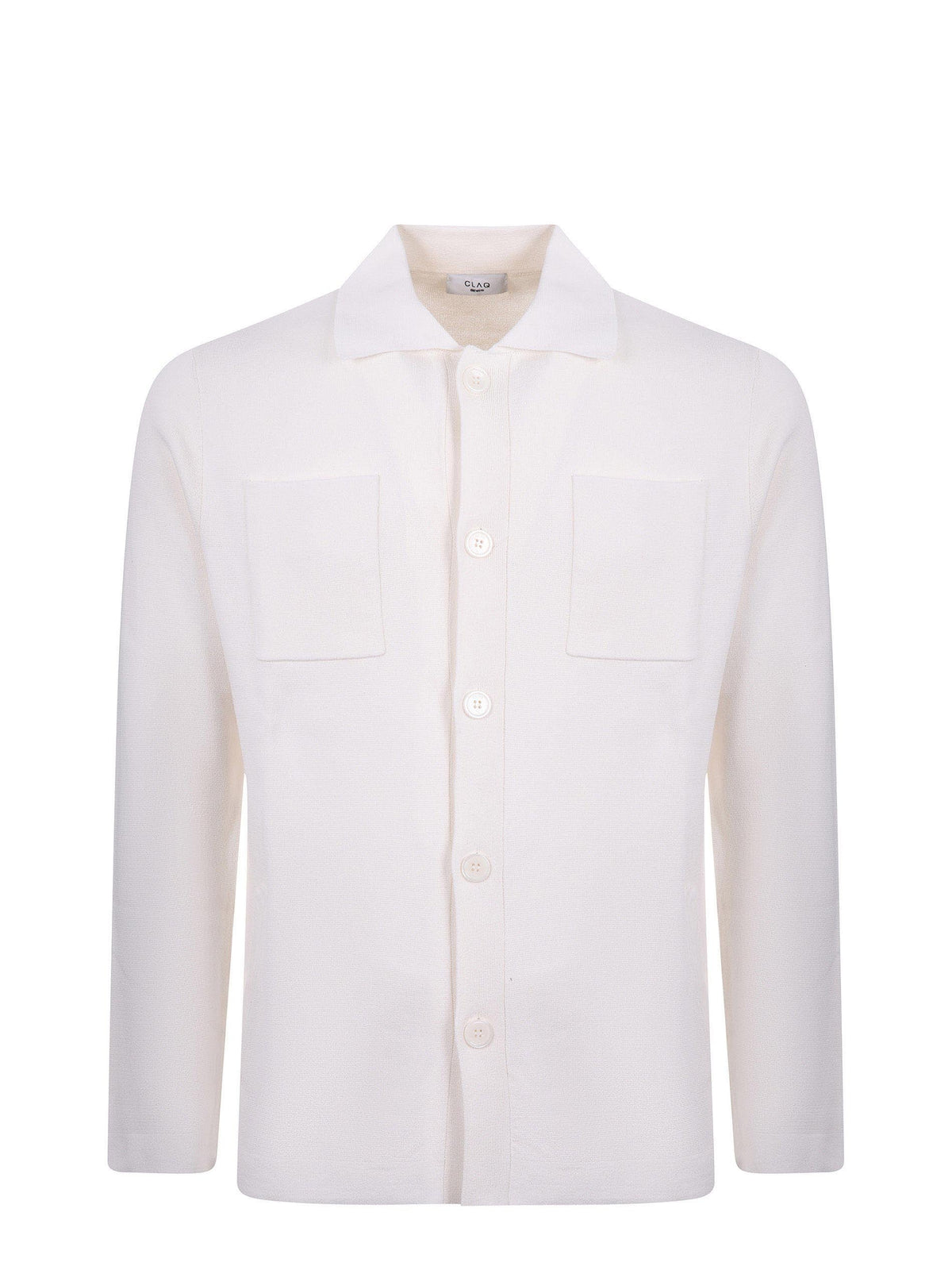 CLAQ Shirts 0004 WHITE White