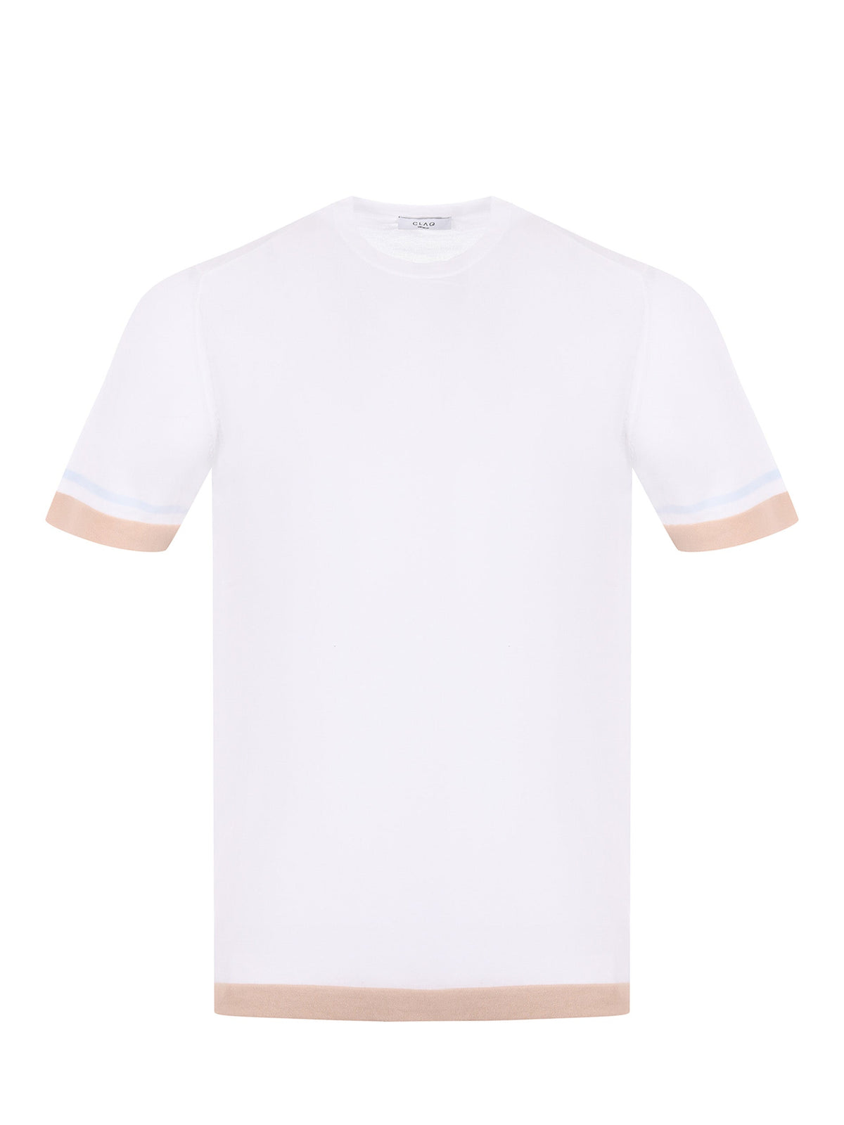 CLAQ T-shirt 0009 MILK WHITE Milk white