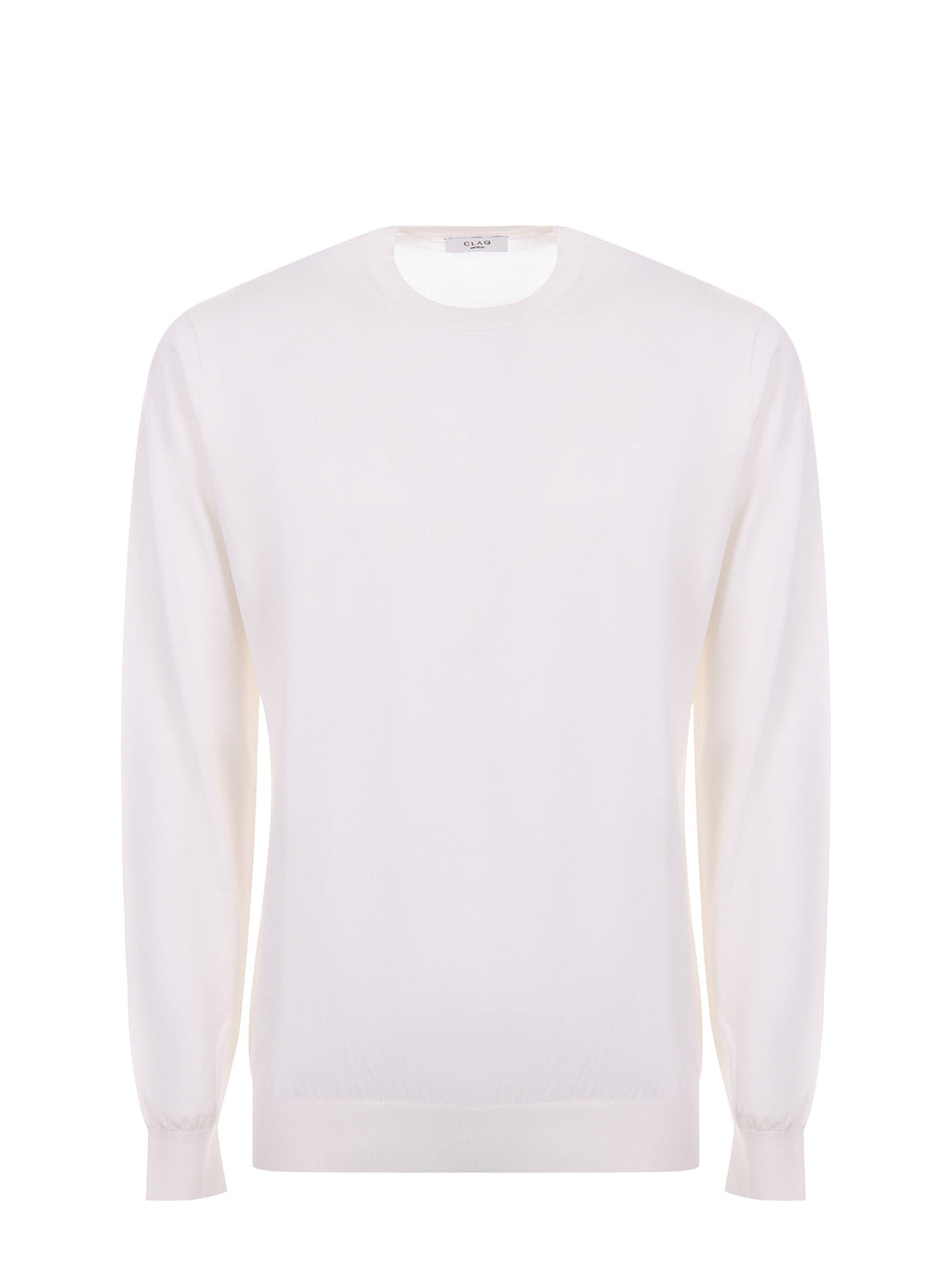CLAQ T-shirts 0011 WHITE Milk white