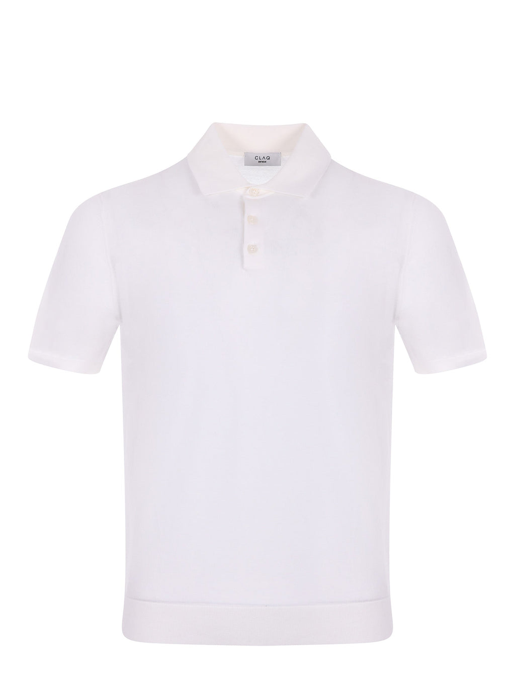 CLAQ Polo 0013 WHITE White