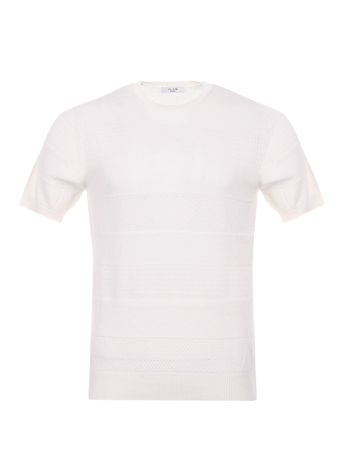 CLAQ T-shirt 0033 WHITE Ivory