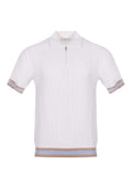 CLAQ Polo 0034 WHITE Milk white