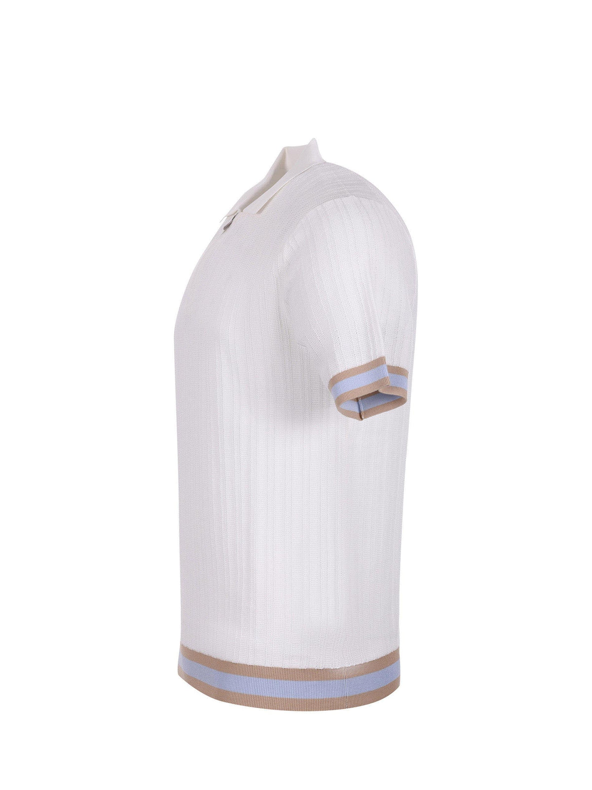 CLAQ Polo 0034 WHITE Milk white