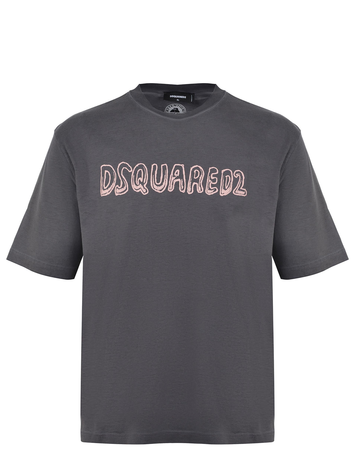 DSQUARED T-shirt S71GD1554 D20035-814 Anthracite Grey