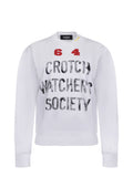 DSQUARED Sweatshirts S75GU0582 S25516-100 White