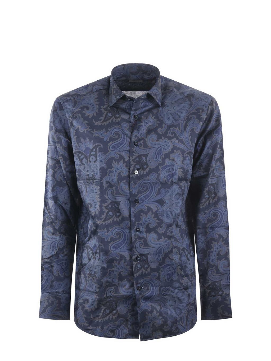 ETRO Shirts MRIB0001 99SA5F2-X0883 Dark blue