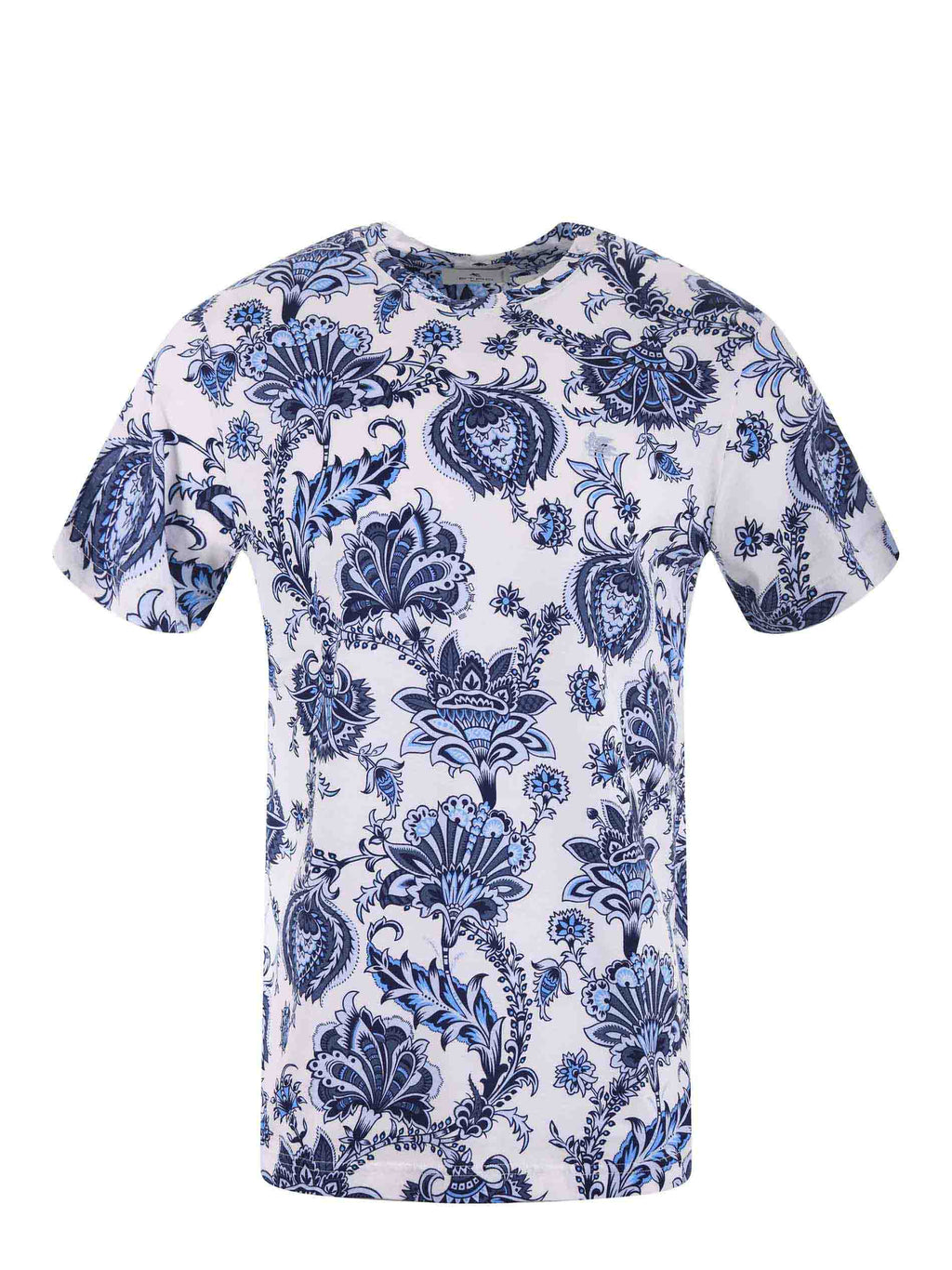 ETRO T-shirt MRMA0002 AK576-X0800 White/blue