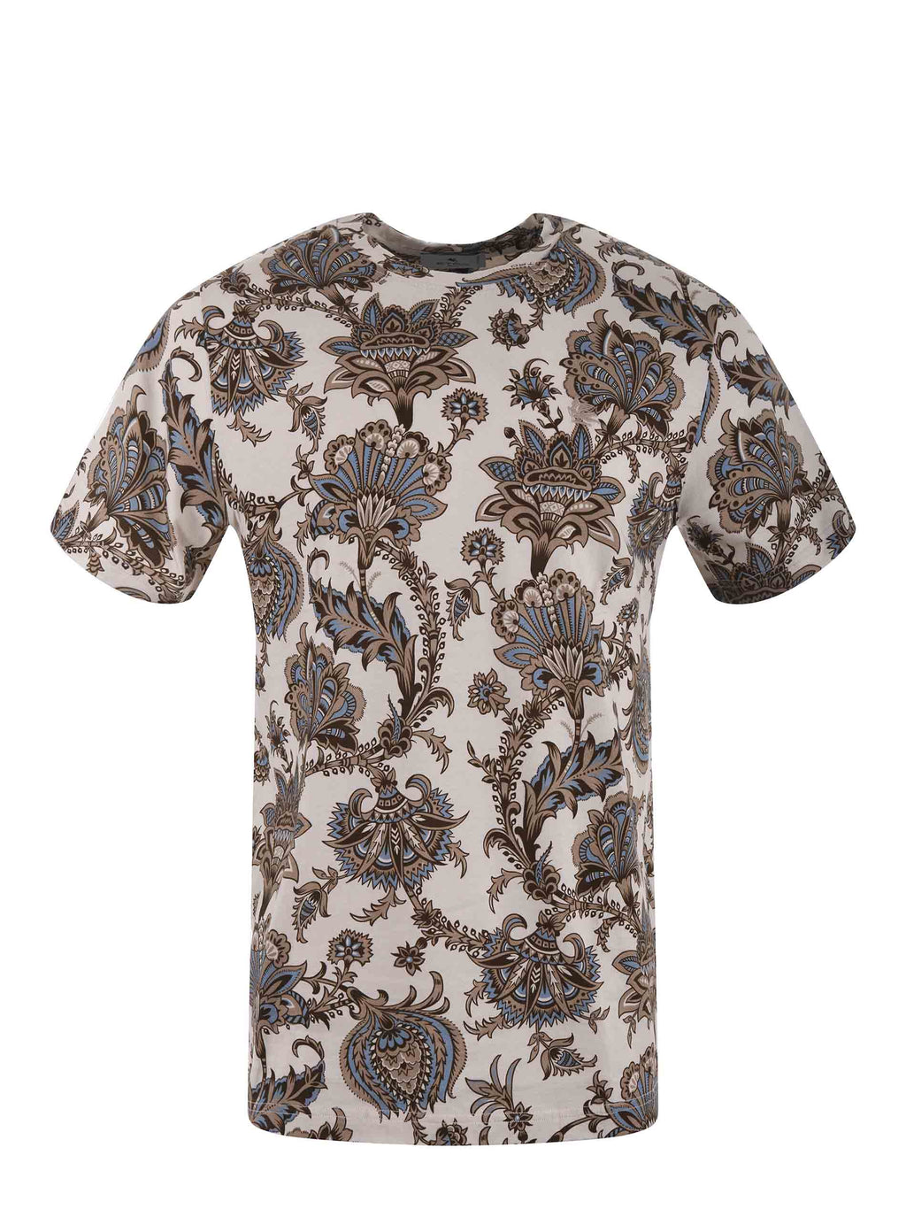 ETRO T-shirt MRMA0002 AK576-X0820 Beige/Brown