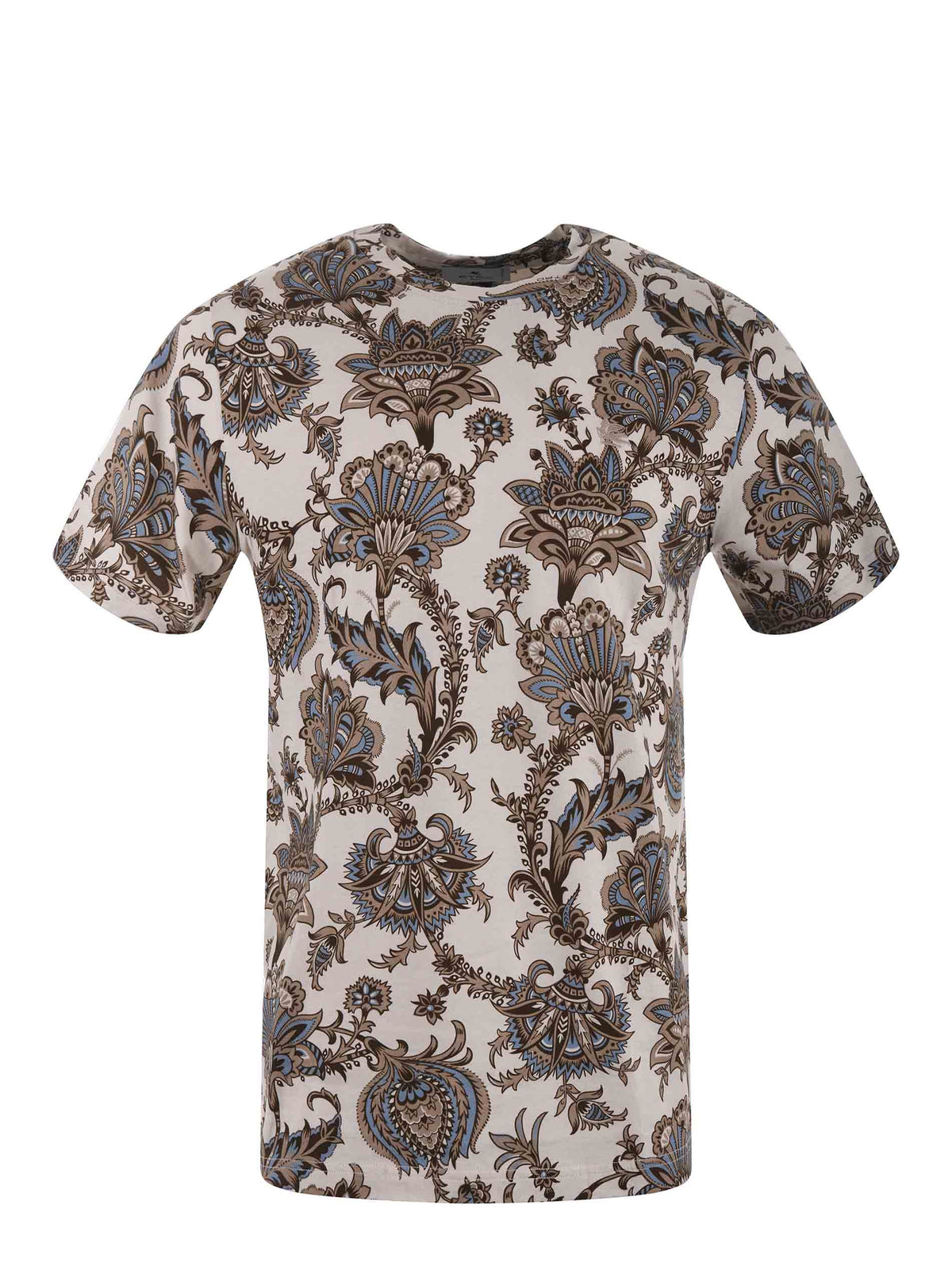 ETRO T-shirt MRMA0002 AK576-X0820 Beige/Brown