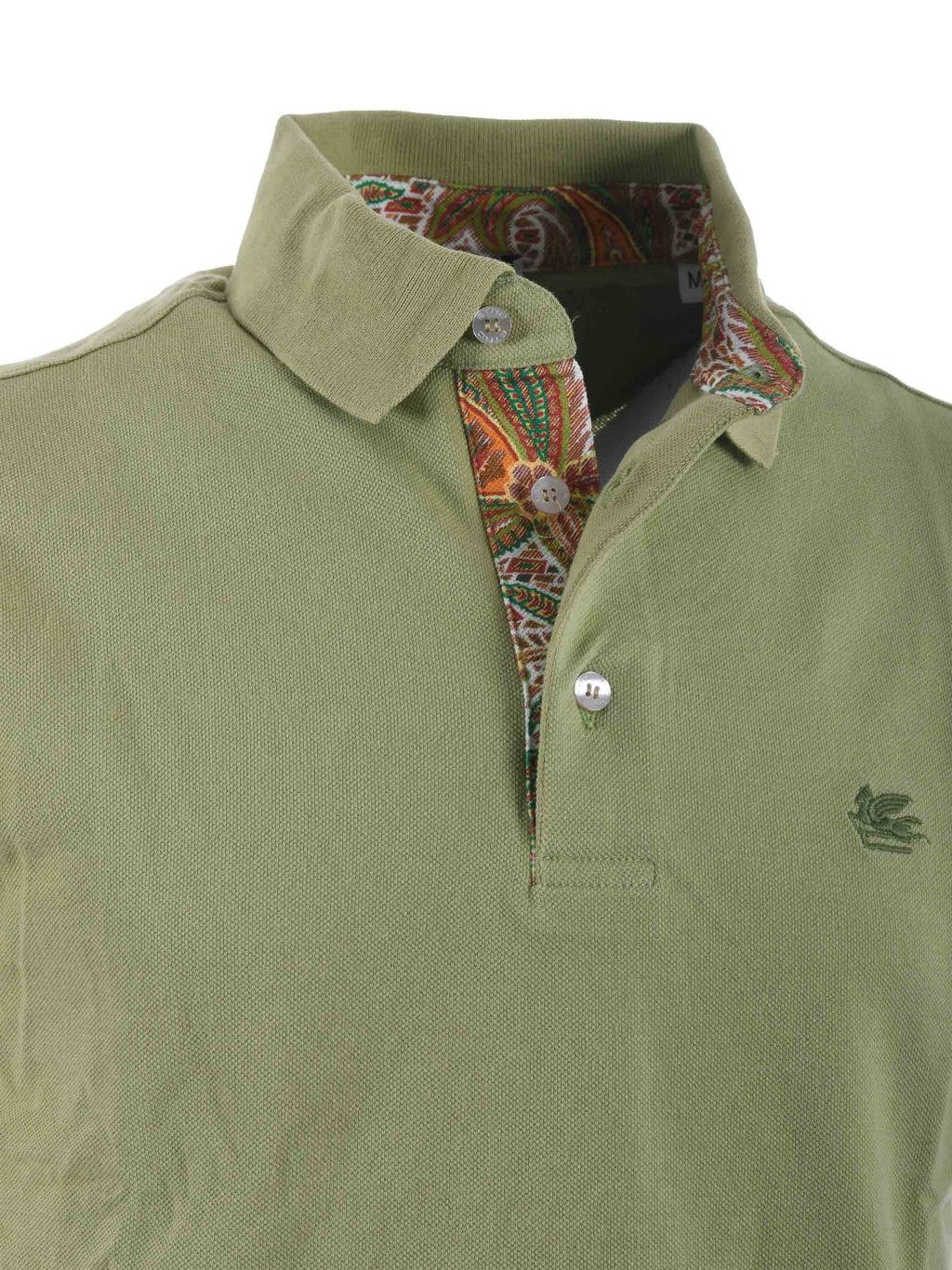 ETRO Polo MRMD0005 AJ264-V0616 Olive Green