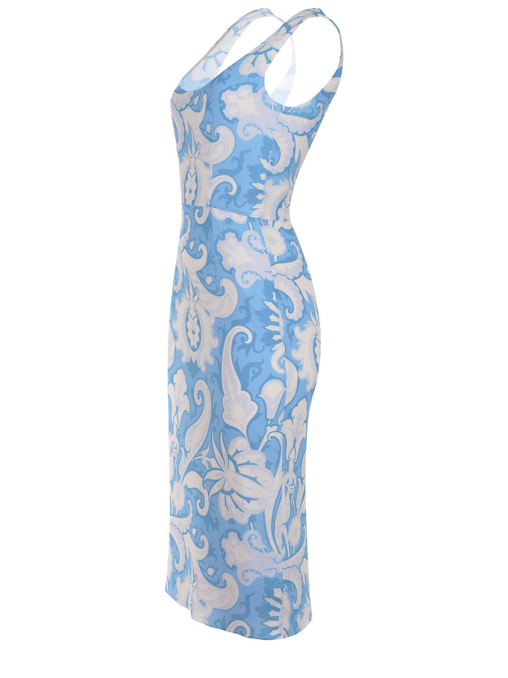 ETRO Dresses WRHA0323 99SA488-X0807 White/light blue