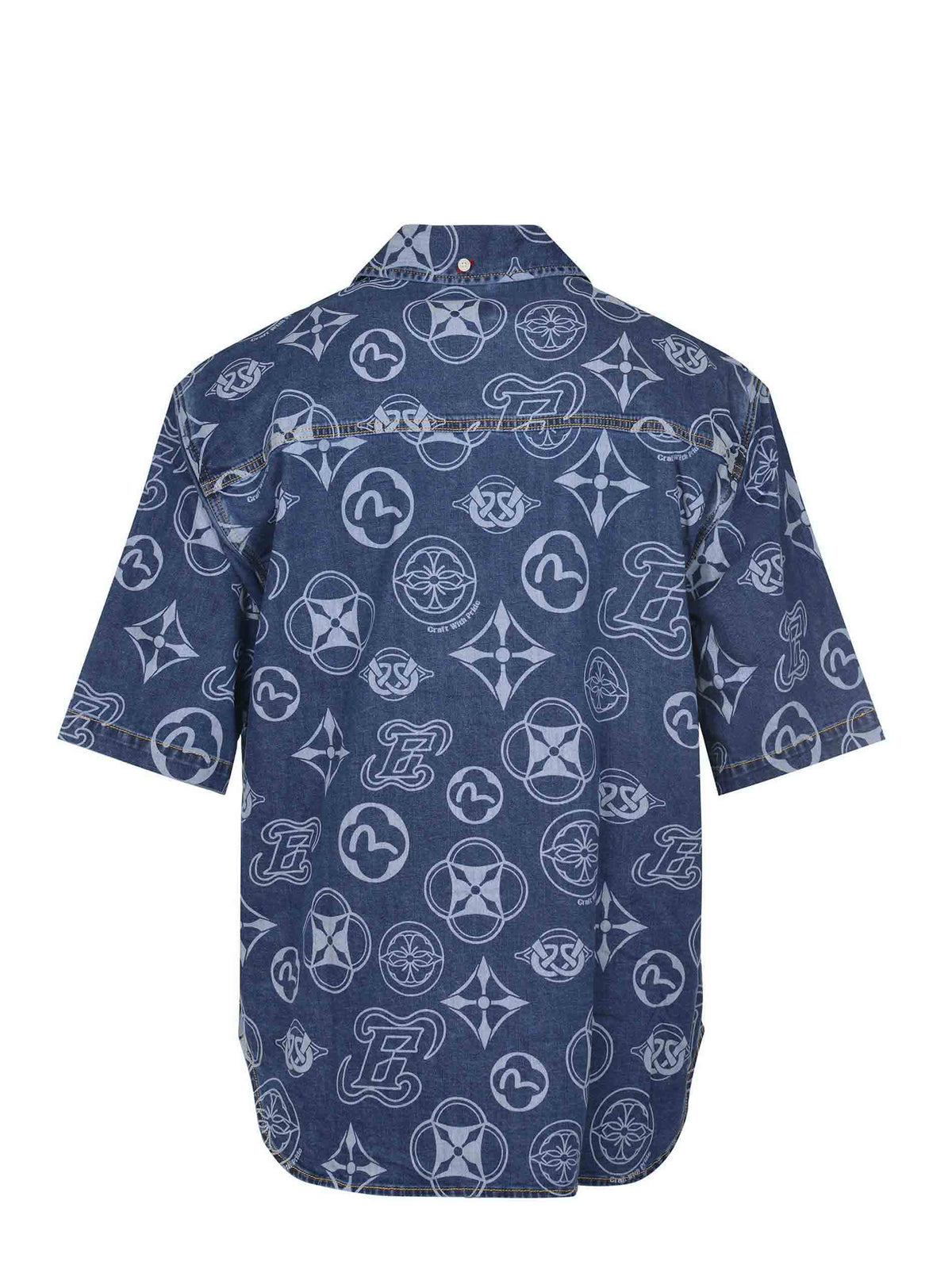EVISU Shirts 2ESHTM5DI1147 DENIM Dark denim