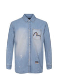 EVISU Shirts 2ESHTM5DL1141 DENIM Light denim