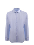 FAY Shirts NCMA150259S XAGU602 White/Light blue