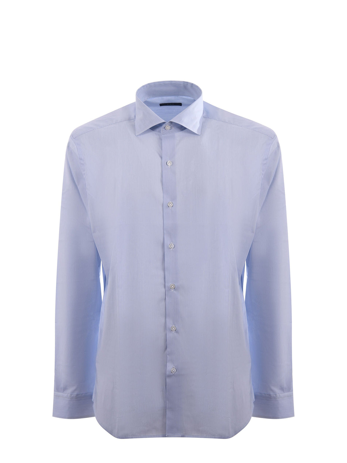 FAY Shirts NCMA150259S XAGU602 White/Light blue