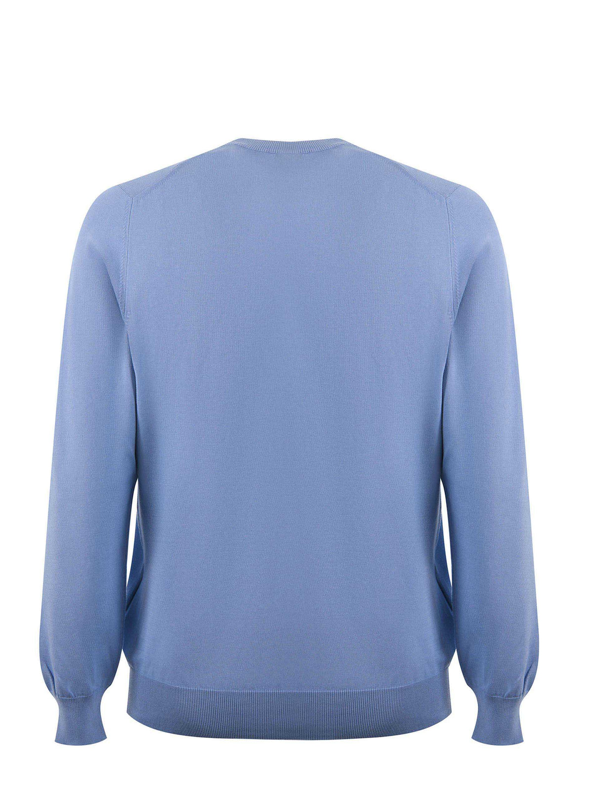 FAY Sweaters NMMC150171T OHPU601 Powder blue