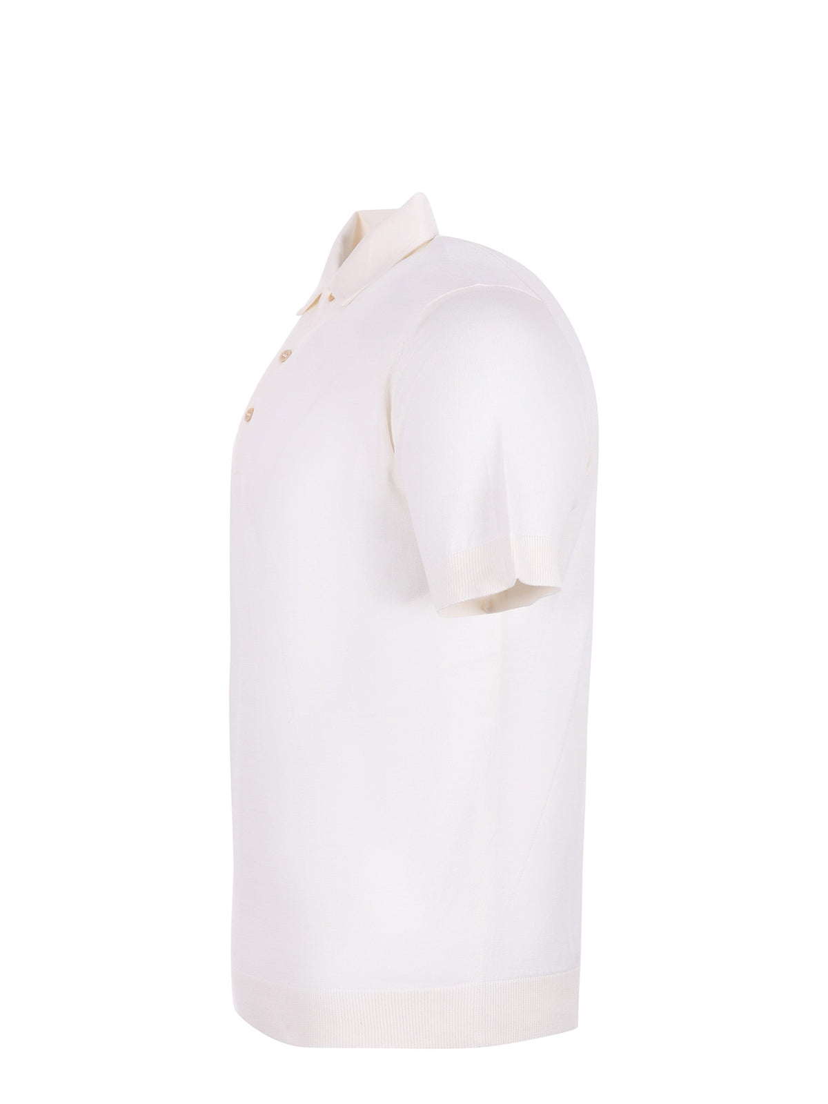 FILIPPO DE LAURENTIS Polo PL1MCPAR CR14R-020 Ivory