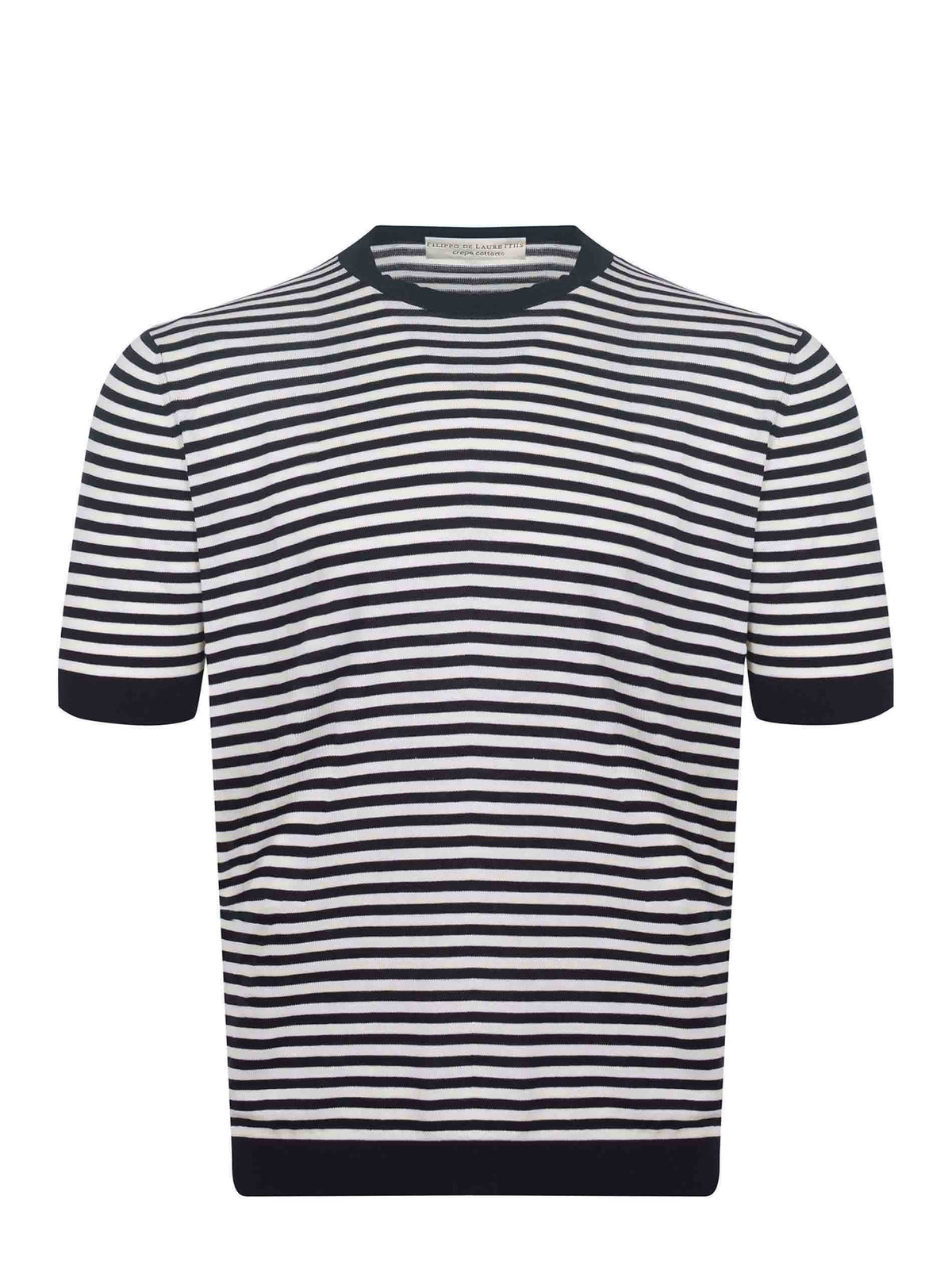 FILIPPO DE LAURENTIS T-shirt TS0MC CR14R1-9921 White/black