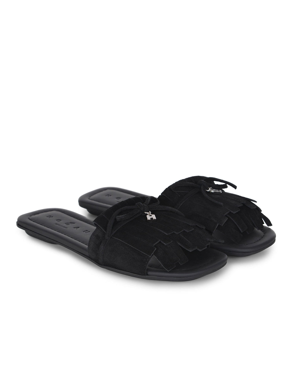 HOGAN Slippers HXW6850FR50 BTMB999 Black