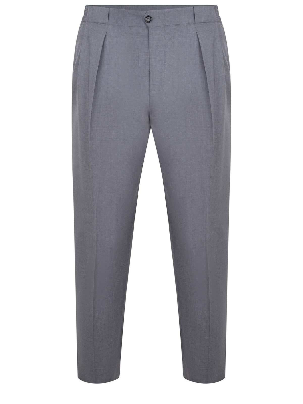 MANUEL RITZ Trousers P1678 250000-96 Steel grey