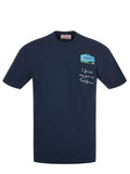 MC2 SAINT BARTH T-shirt AUS0001 05650H Dark blue