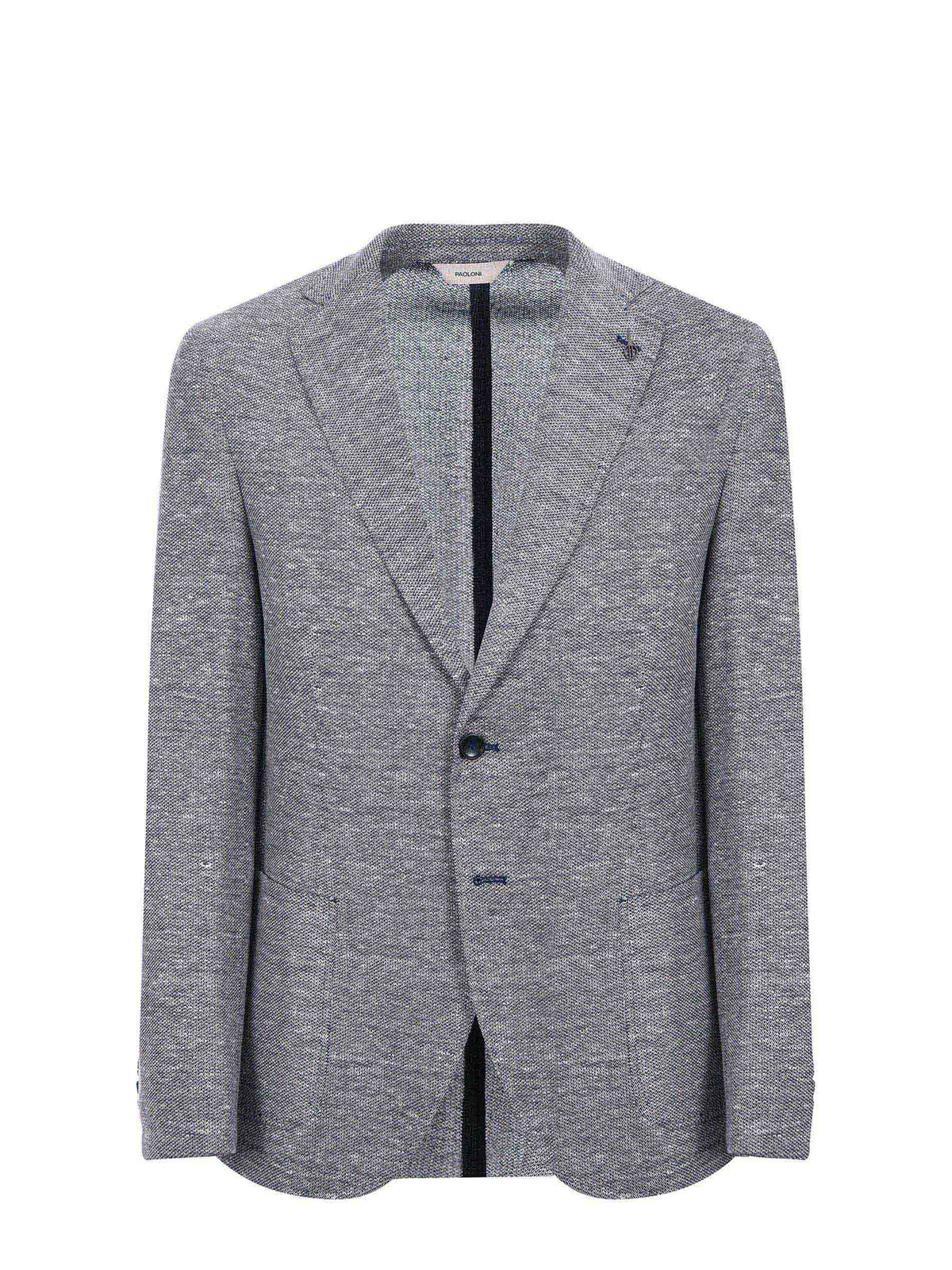 PAOLONI Jackets G927 251073-89 Blue melange