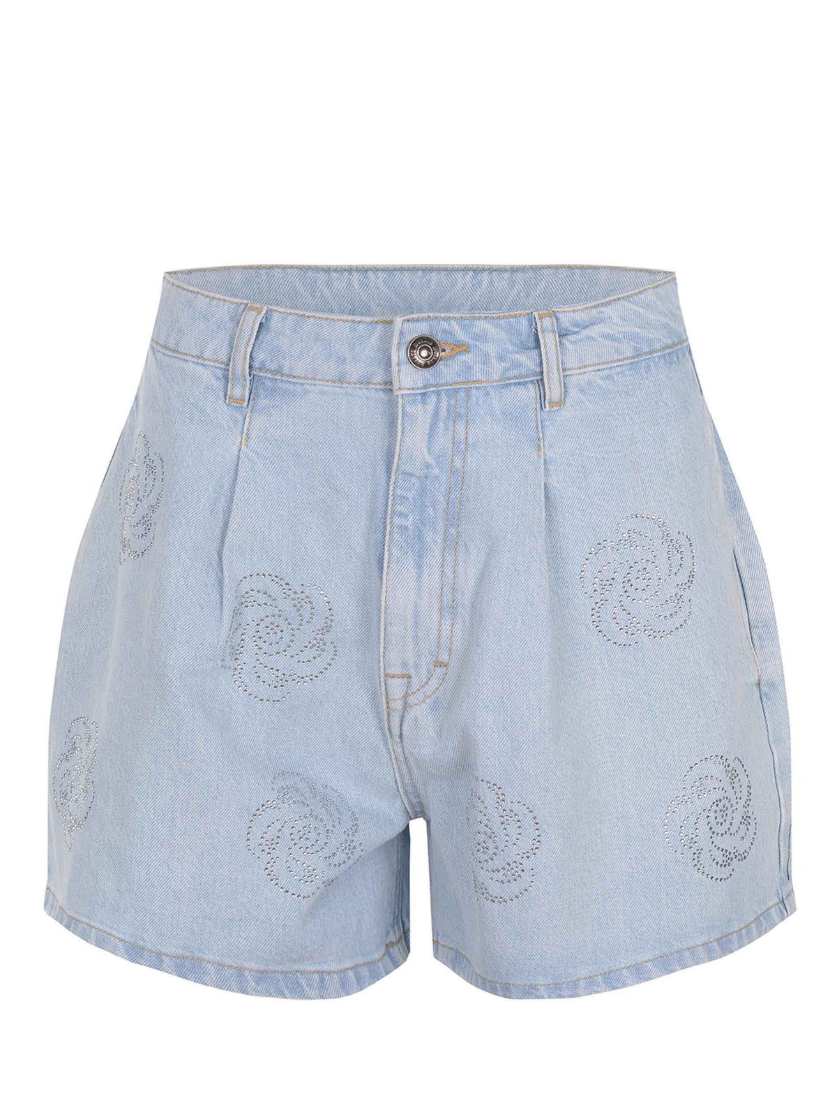ROTATE Shorts 1138241468 BCR1845-1468 Light denim
