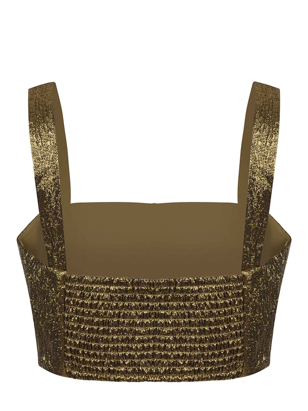 SELF-PORTRAIT Top RS25-902T GOLD Gold