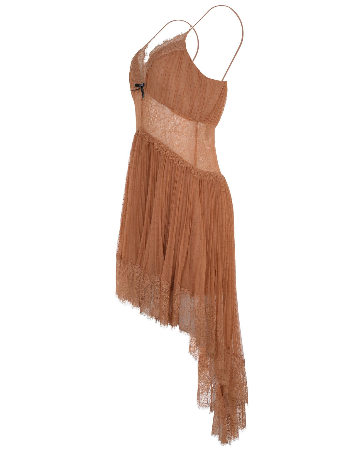 SELF-PORTRAIT Dresses SS25-057S TAN Biscuit