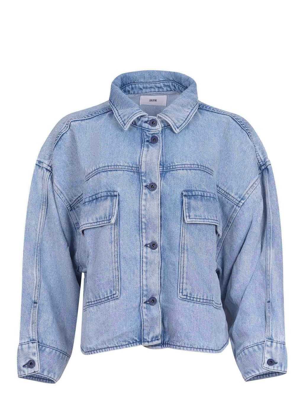 SOLOTRE Jackets M1D0198 LIGHT DENIM Light denim