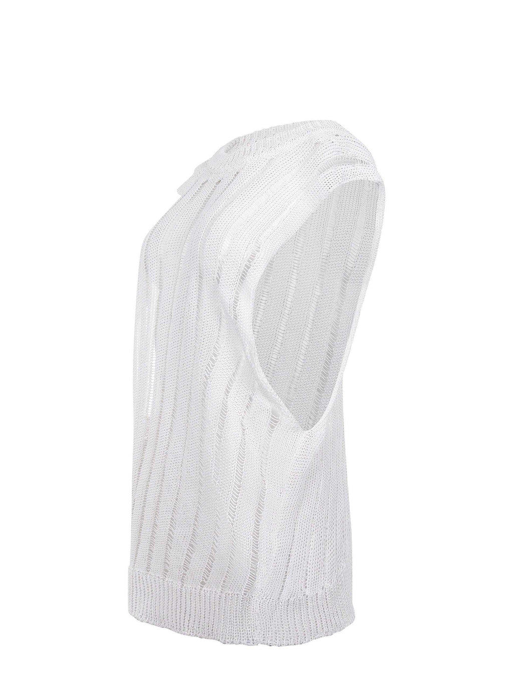 SOLOTRE Sweaters M3D0026 A01 White