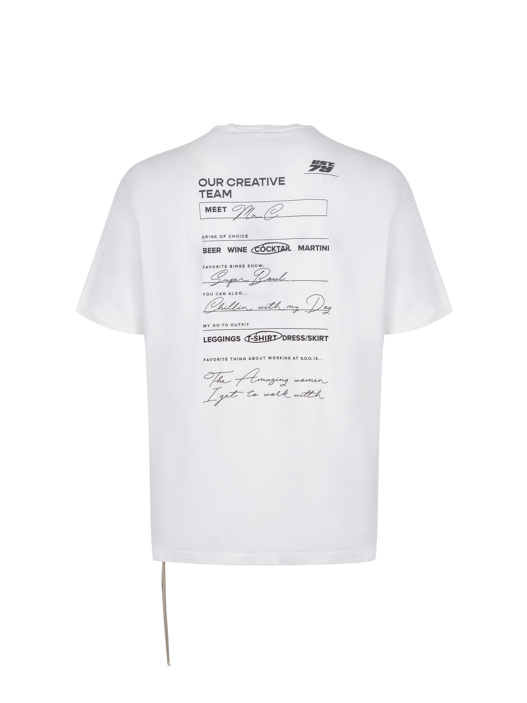 STATE OF ORDER T-shirt SO1TSS250029 A001 White