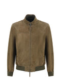 THE JACK LEATHERS MEM-SUED 72 Green Jackets