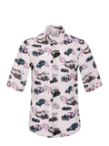 YES LONDON Shirts XCM7205 07 Ivory/multicolor