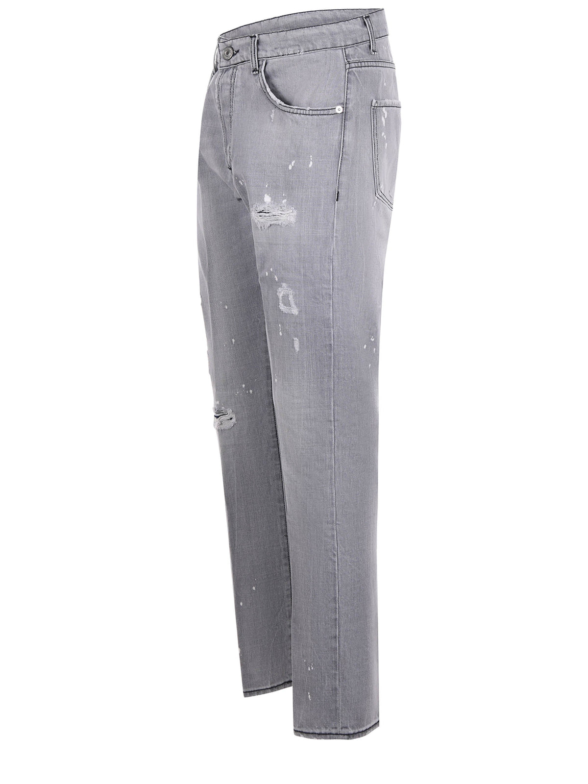 YES LONDON Jeans XJ3186 UNIQUE Grey denim