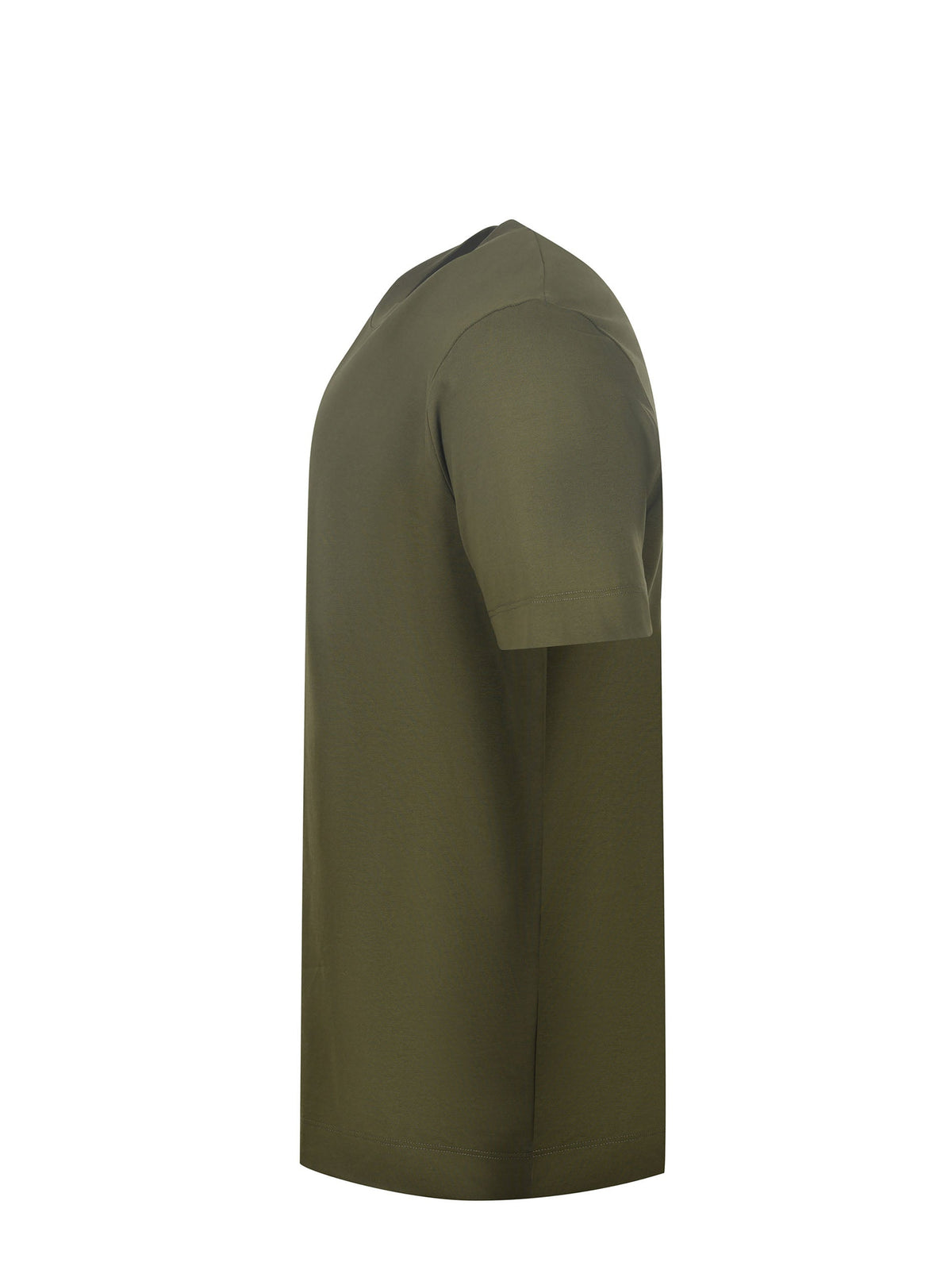 YES LONDON T-shirt XM4167 OLIVE GREEN Olive green