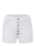 DONDUP Shorts DP277BBS0030 PTD-000 White