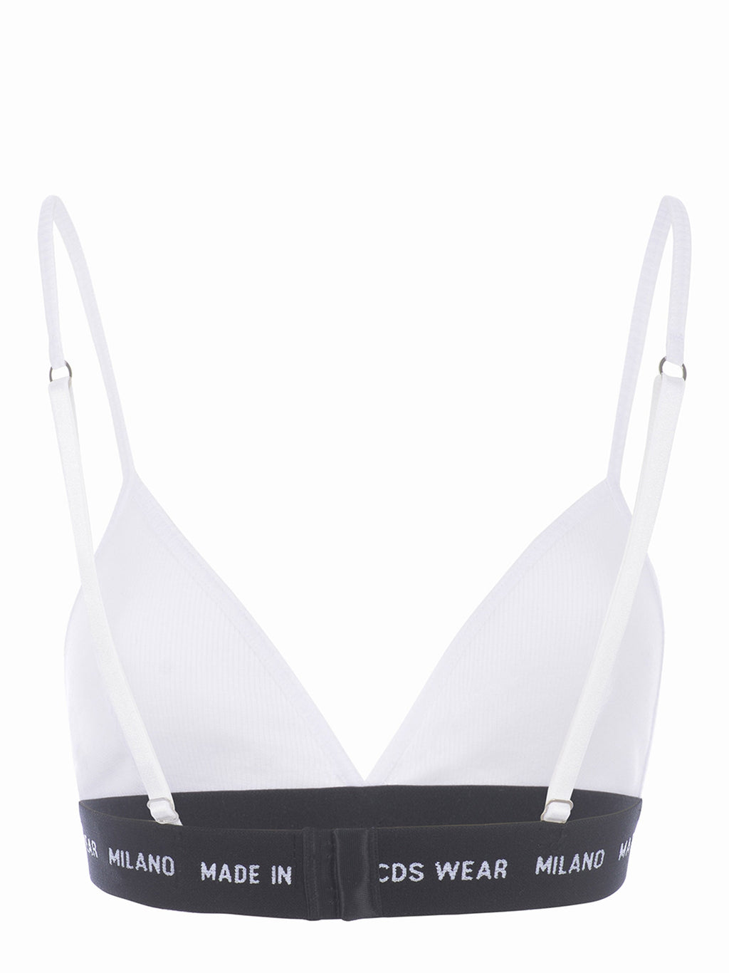 GCDS Bra SS21W010200 WHITE White